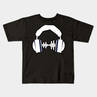 Headphones Kids T-Shirt